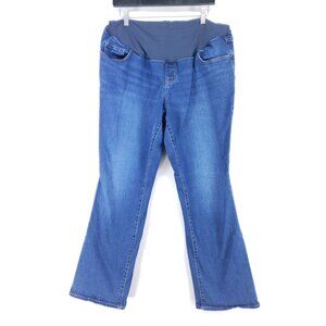 Old Navy Womens Size 16 Full Panel Boot Cut Maternity Jeans